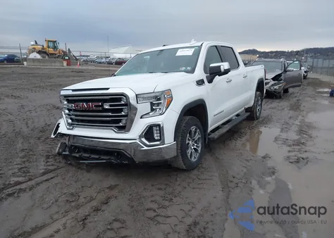 2021 GMC Sierra 1500 4Wd Standard Box Slt z USA, uszkodzony, nr VIN 3GTU9DET8MG404912